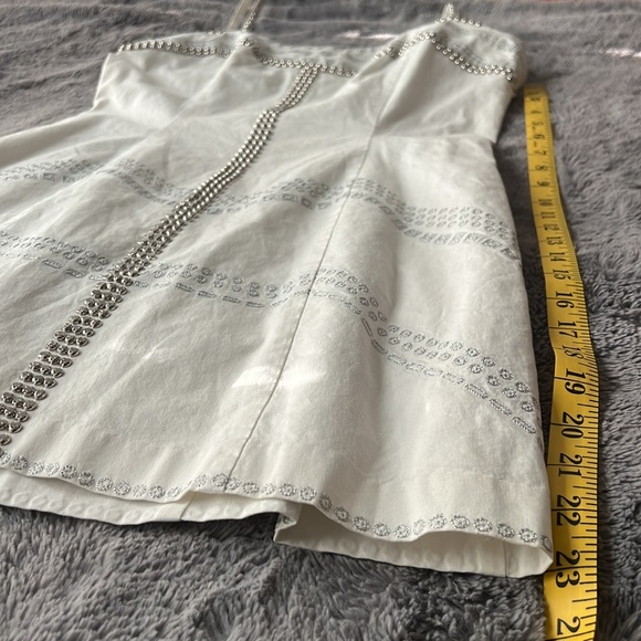 Guess by Marciano White Embellished Dress Size M - Picture 14 of 14